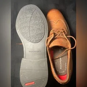Authentic Men’s Rockport Dressports Heritage Wing Tip size 10.5 color: Tan Rockport | Shoes | Authentic Mens Rockport Dressports  main image 4